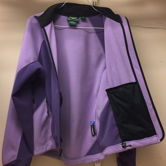 PRICE DROP!! LL Bean purple Polartec fleece size S - Picture 2 of 8